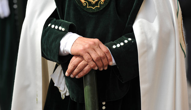 Nazareno, penitente, Semana Santa