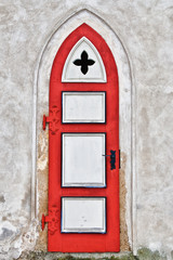 old chapel door