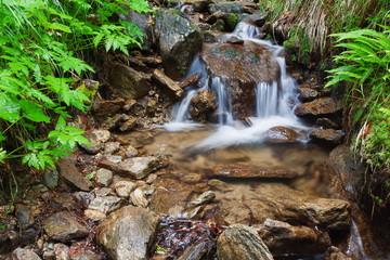 water-fall on river