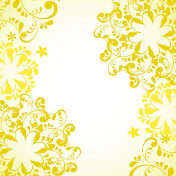 abstract yellow background