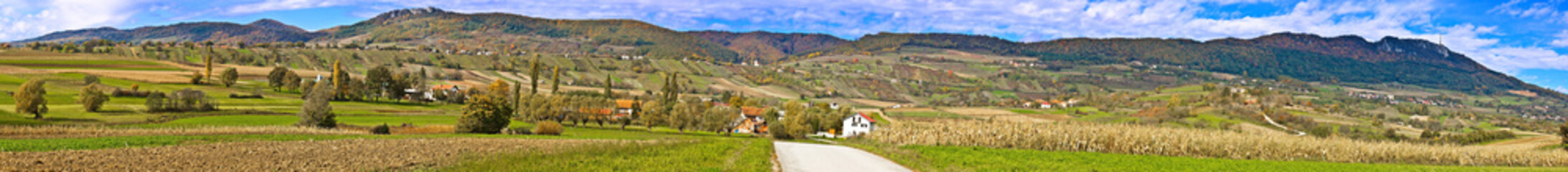 Kalnik mountain autumn nature scenery