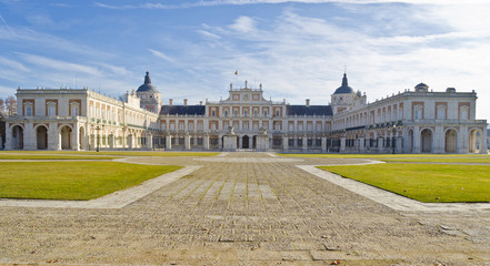 Fototapeta na wymiar Aranjuez Pałac