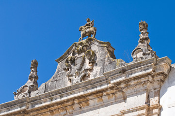 Arch of St. Stefano. Martina Franca. Puglia. Italy.