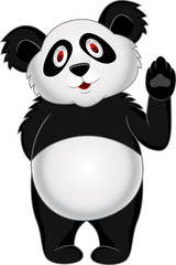 Obraz premium Panda cartoon
