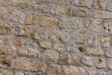 sandstone wall