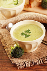 Cream of broccoli soup