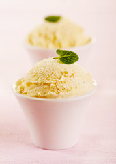 Vanilla ice cream