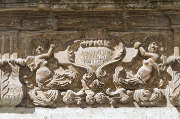 Semeraro Palace. Martina Franca. Puglia. Italy.