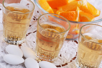 rosolio all'arancia - quattro