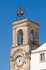 Municipal tower. Martina Franca. Puglia. Italy.