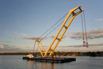 Fototapeta premium Water crane