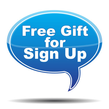 FREE GIFT FOR SIGN UP ICON