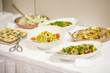 catering table