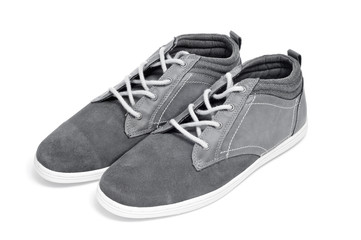 man suede shoes