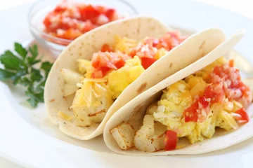 Outdoor-Kissen Breakfast Tacos © JJAVA
