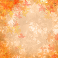 Maple leaves texture and background.