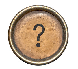 Font consisting of keys of a typewriter