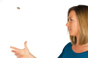 Flipping a coin