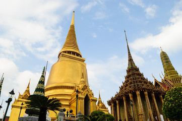 Naklejka premium Wat Phra Kaew, Bangkok, Thailand