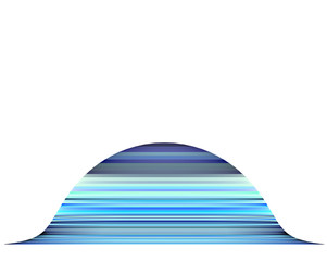 3d render mountain abstract blue purple backdrop