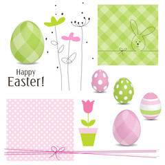 Easter design elements