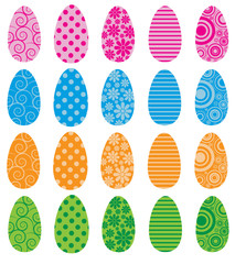 Pattern Filled Eggs