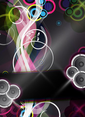 colorful event vector design