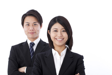 Two persons' new employee