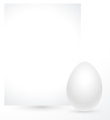 Easter Egg Banner Vector