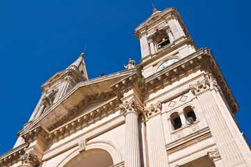 Saints Cosmas and Damian Basilica. Alberobello. Puglia. Italy.