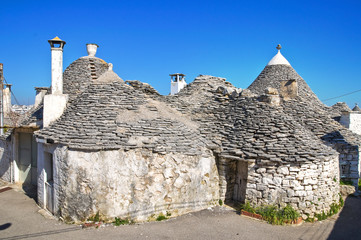 Alberobello's Trulli. Puglia. Italy.