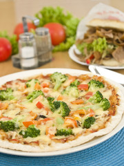 Pizza und Döner