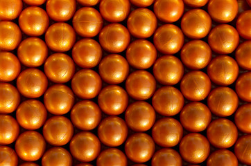 Orange paintballs background