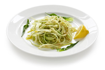 puntarelle alla romana, italian food