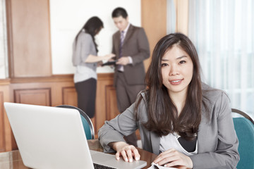 Asian businesswoman in the office
