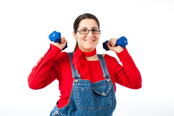 Pregnant woman fitness