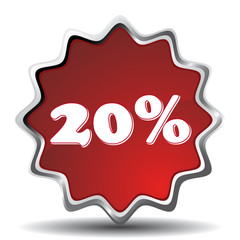20 PERCENT ICON