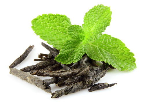 Tea with freah mint