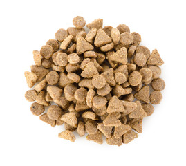 Pet food isolated