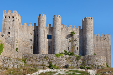 Fototapeta na wymiar Obidos Castle, Estremadura, Portugalia, Europa.