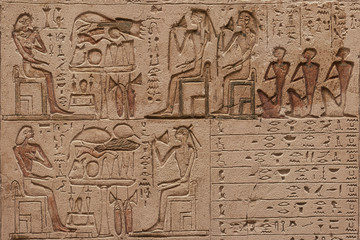 Fototapeta na wymiar Egipski hieroglif