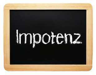 Fototapeta premium Impotenz