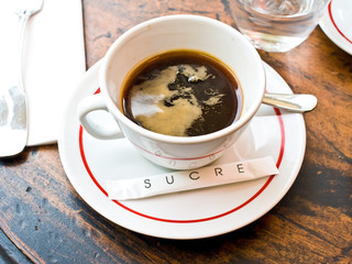 hot coffee