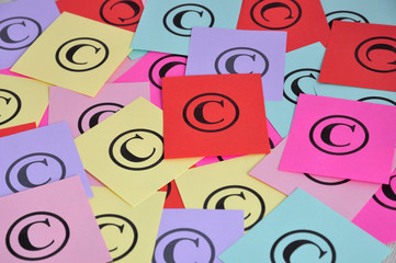 Copyright symbols