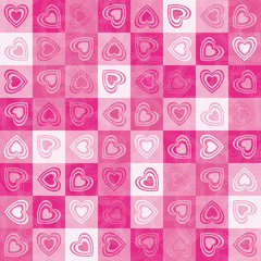 Heart cute background.