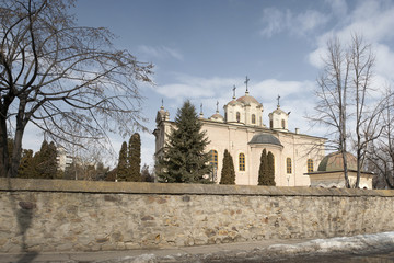 Barboi orthodox church from Iasi, Romania. South view
