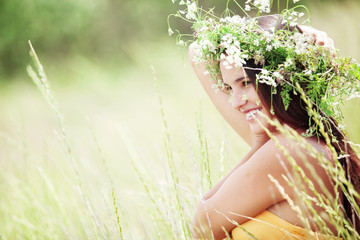 Beautiful young woman