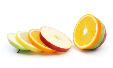 Zelfklevend Fotobehang mixed fruit © Okea