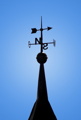 Wetterfahne Turmspitze