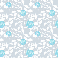 Seamless floral wallpaper